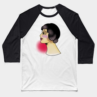 Girl head Baseball T-Shirt